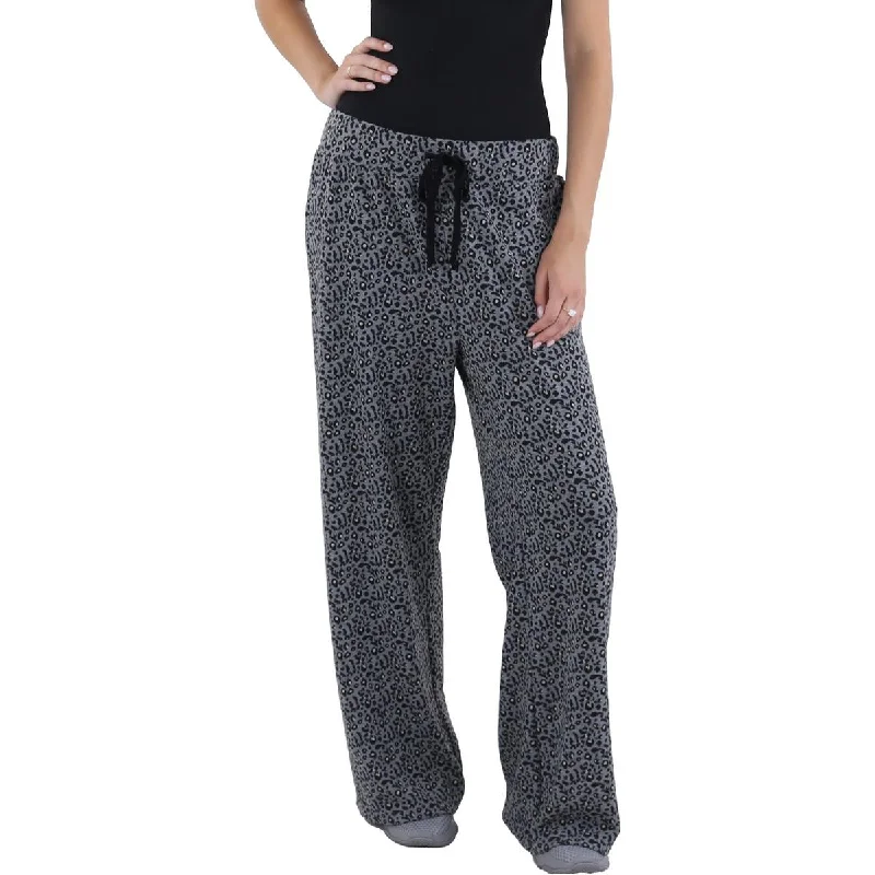 Billy T Womens Wide Leg Drawstring Sweatpants