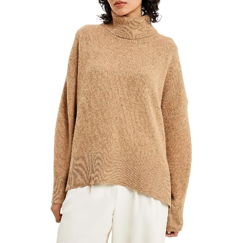 French Connection Womens Ribbed Trim Knit Turtleneck Sweater Zara sweaters