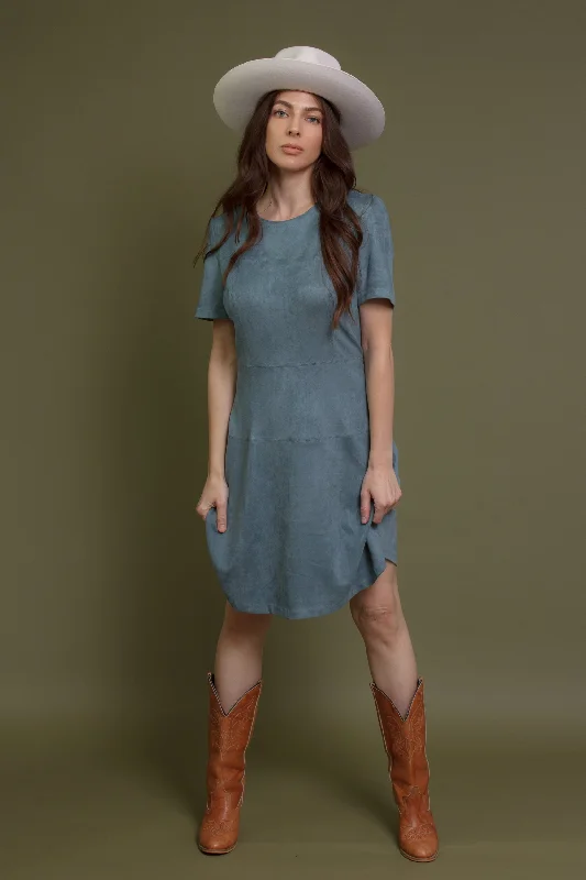 Carmella Suede Dress