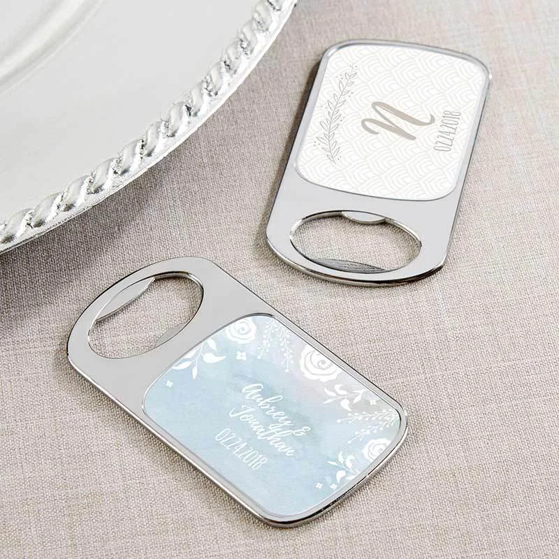 Personalized Silver Bottle Opener - Ethereal(24 Pcs)