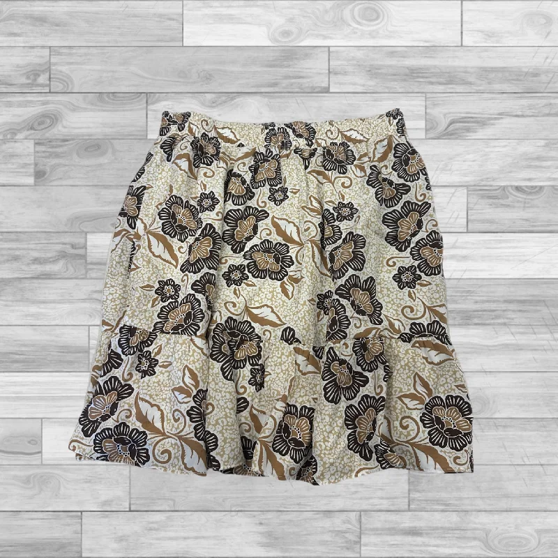 Skirt Mini & Short By Loft In Brown, Size: M Trendy Mini Skirt