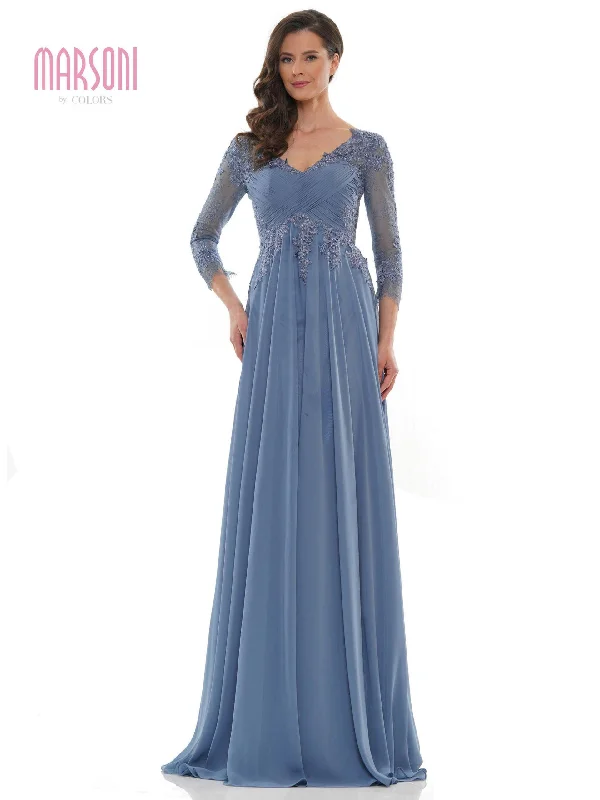 Marsoni Chiffon Mother of the Bride Long Gown 1125