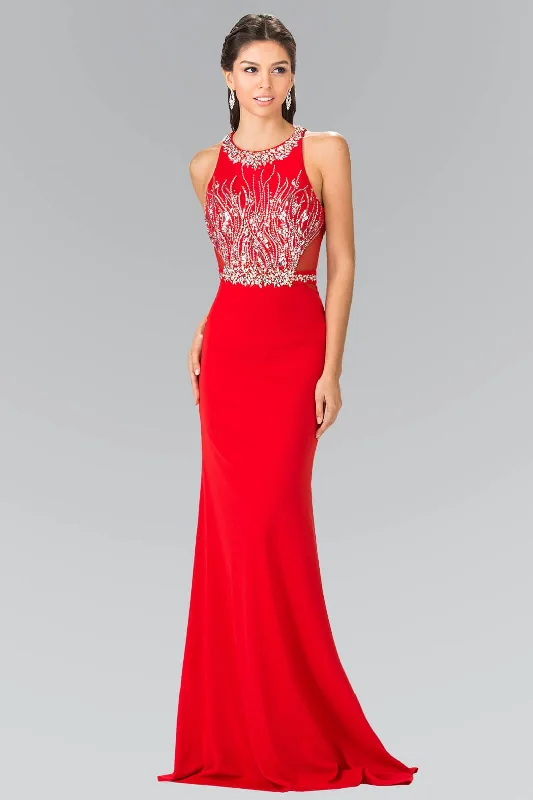 Prom Beaded Formal Dress Trumpet Gown Sale