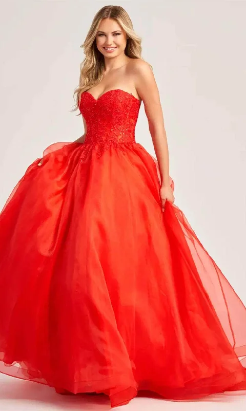 Colette By Daphne CL5265 - Strapless Sweetheart Prom Dress