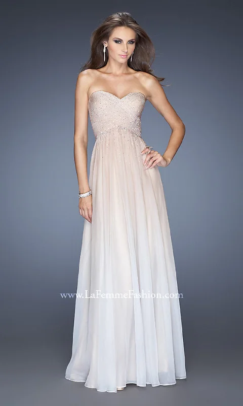 Floor Length La Femme Formal Dress