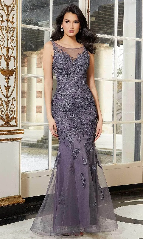 Mori Lee 72633 - Illusion Embroidered Mermaid Dress