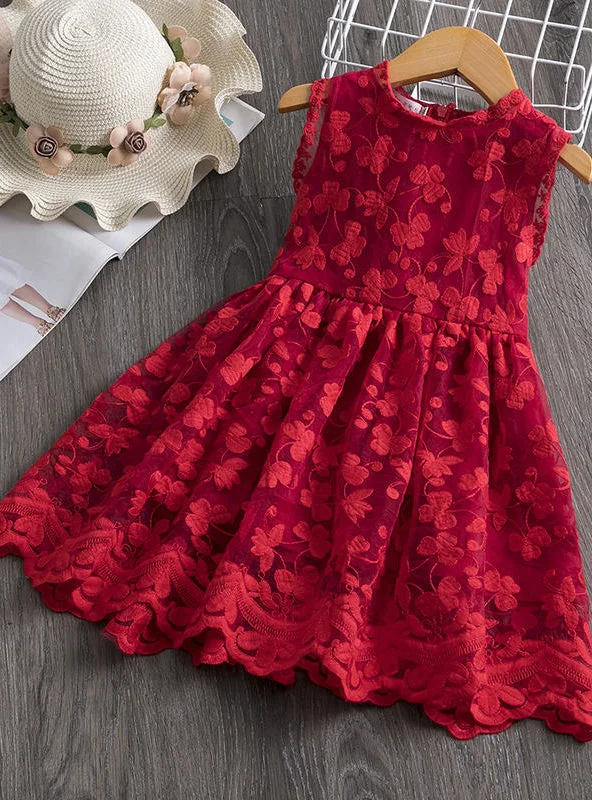 Lace Tulle Ball Design Baby Girl Dress