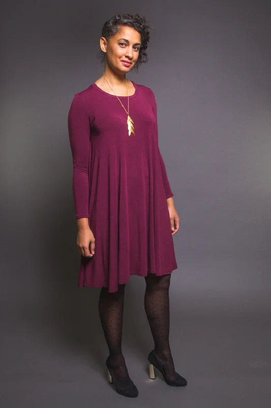 Ebony T-Shirt + Knit Dress Pattern