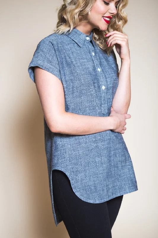 Kalle Shirt + Shirtdress Pattern