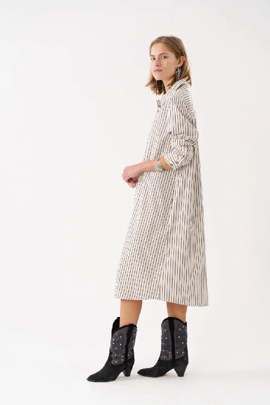 Lollys Laundry Mumba Shirt Dress - Striped