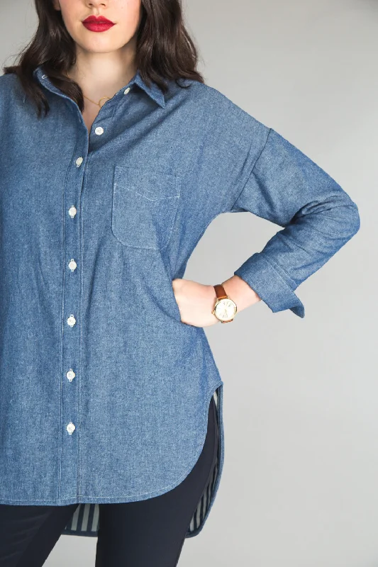 Kalle Shirtdress Sleeve Pattern Expansion