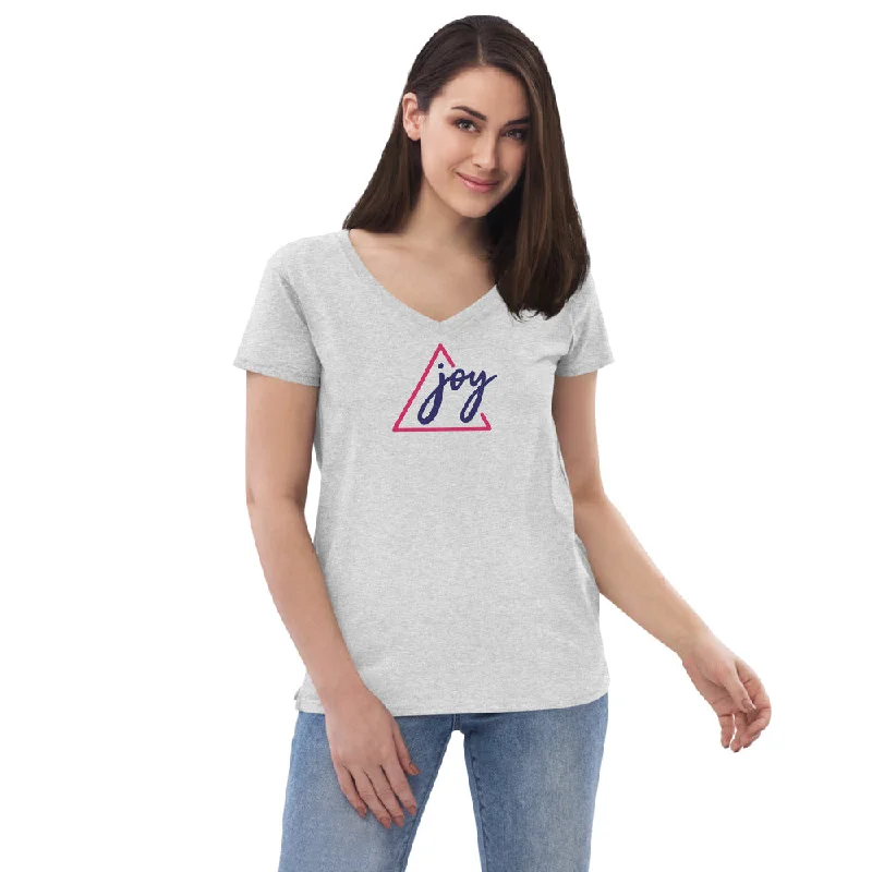 Women’s Joy Recycled V-Neck T-Shirt