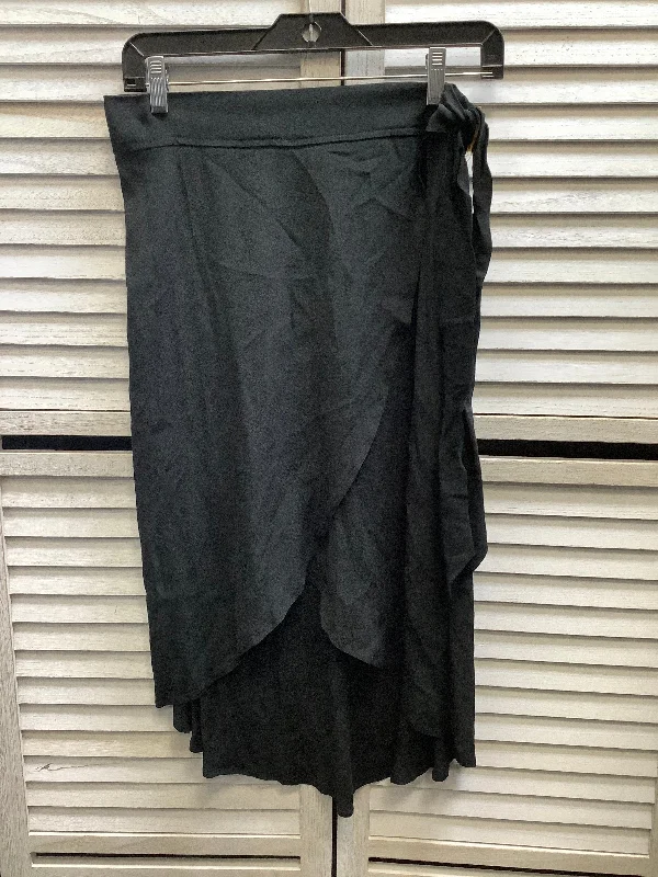 Skirt Midi By Express In Black, Size: S