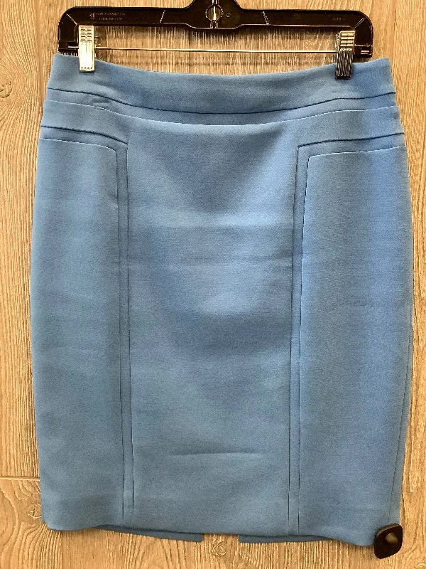 Skirt Midi By White House Black Market In Blue, Size: 8