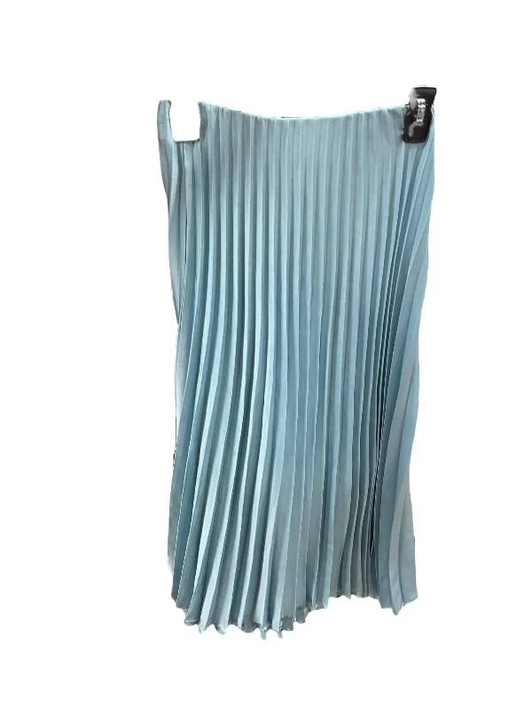 Skirt Midi By Zara In Aqua, Size: Xs